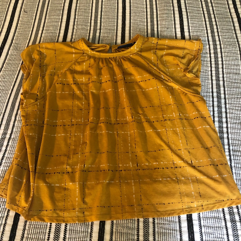 Yellow blouse from Kohl’s